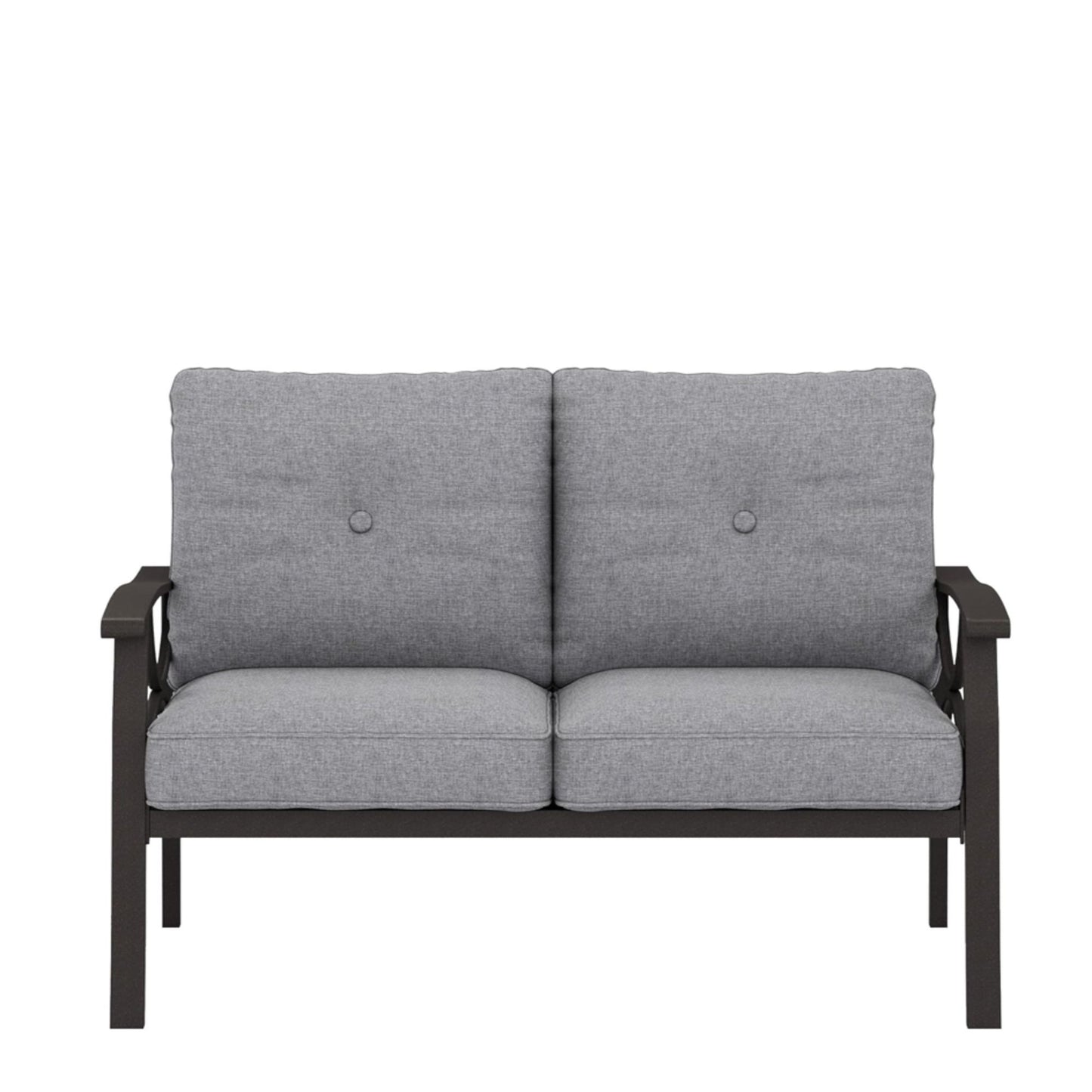 All-Weather Loveseat 2 Seats Sofa With Cushions