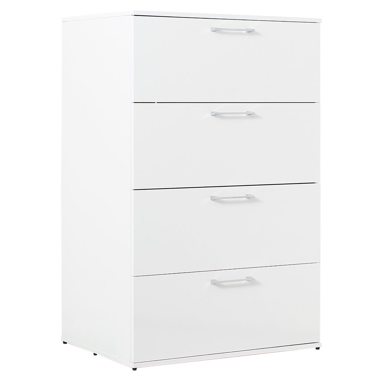 Bliss - Glossy 4 Drawer Jumbo Chest With Extra Deep Storage