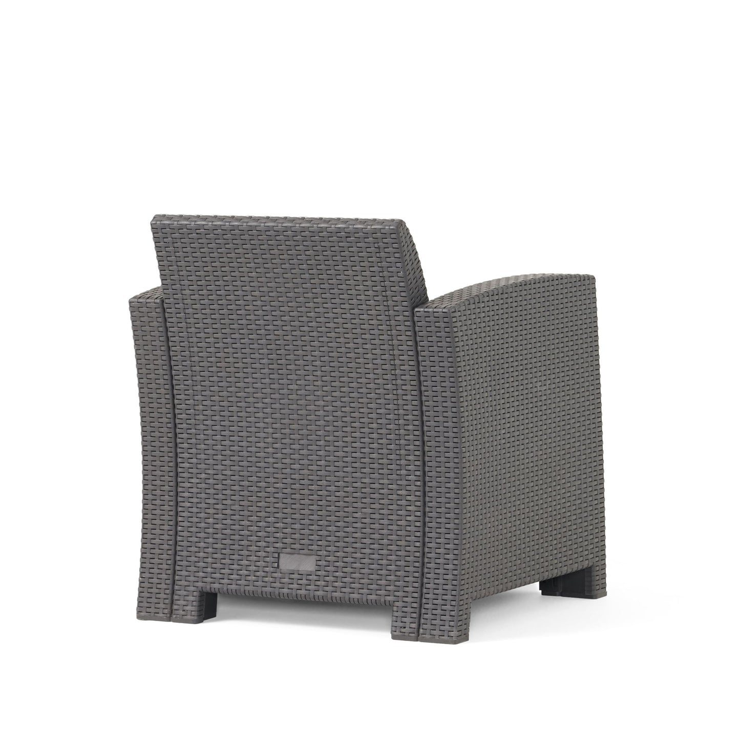 Outdoor Wicker Club Chair With Water Resistance