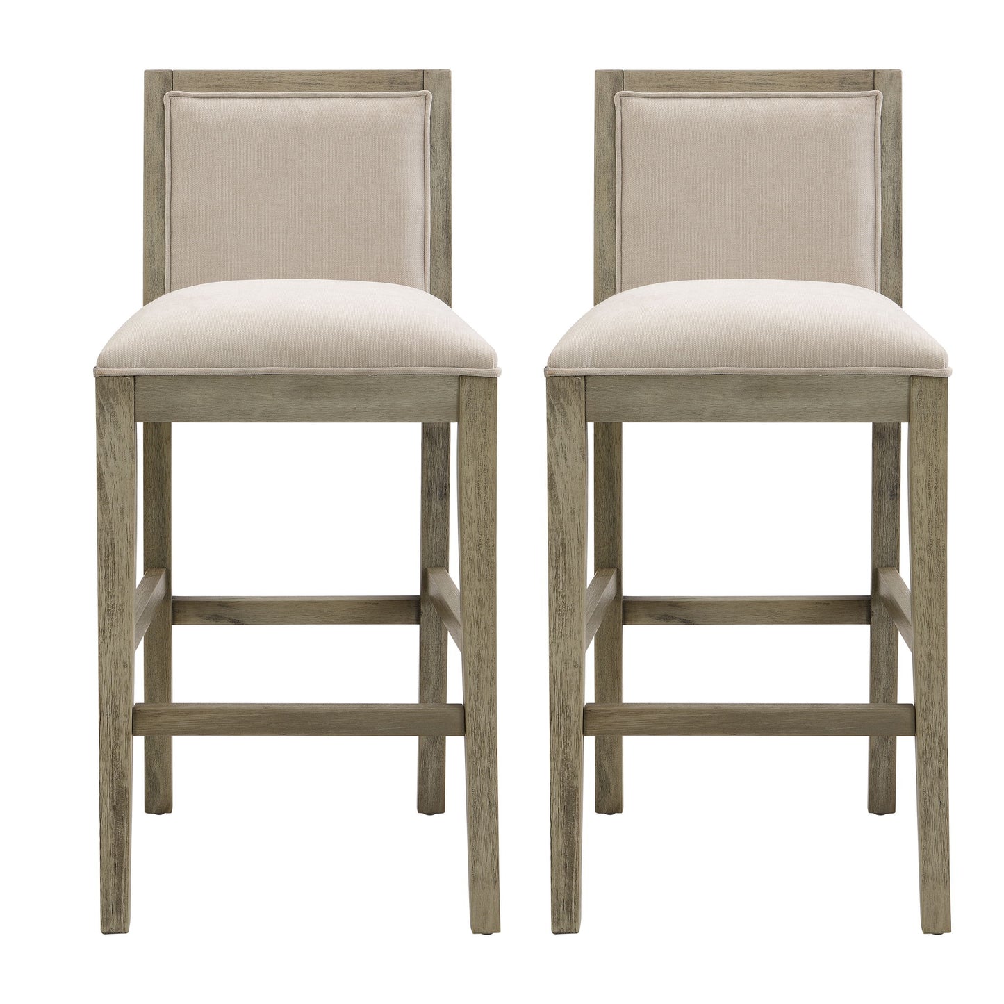 Upholstered Barstools (Set of 2)