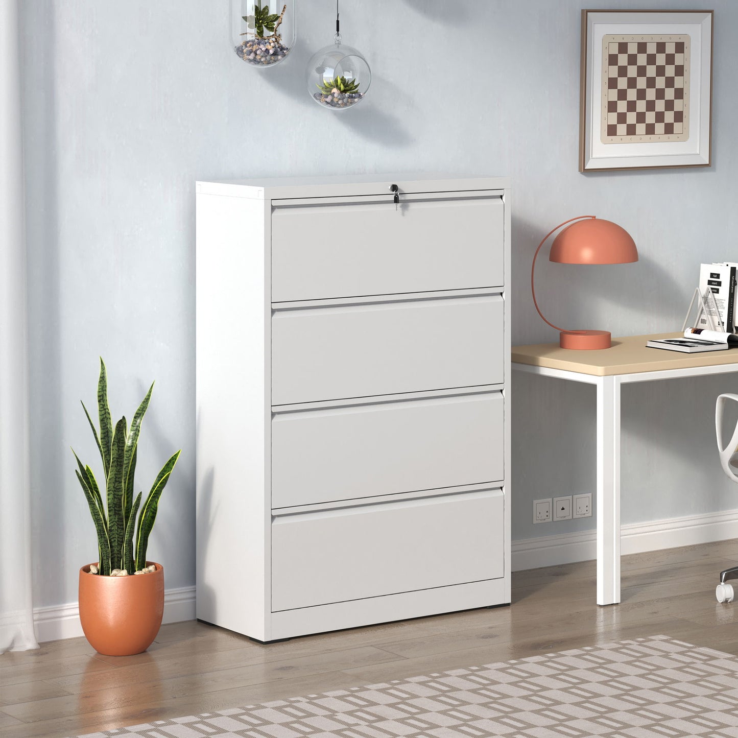 Premium Drawer Metal Lateral File Cabinet With Lock