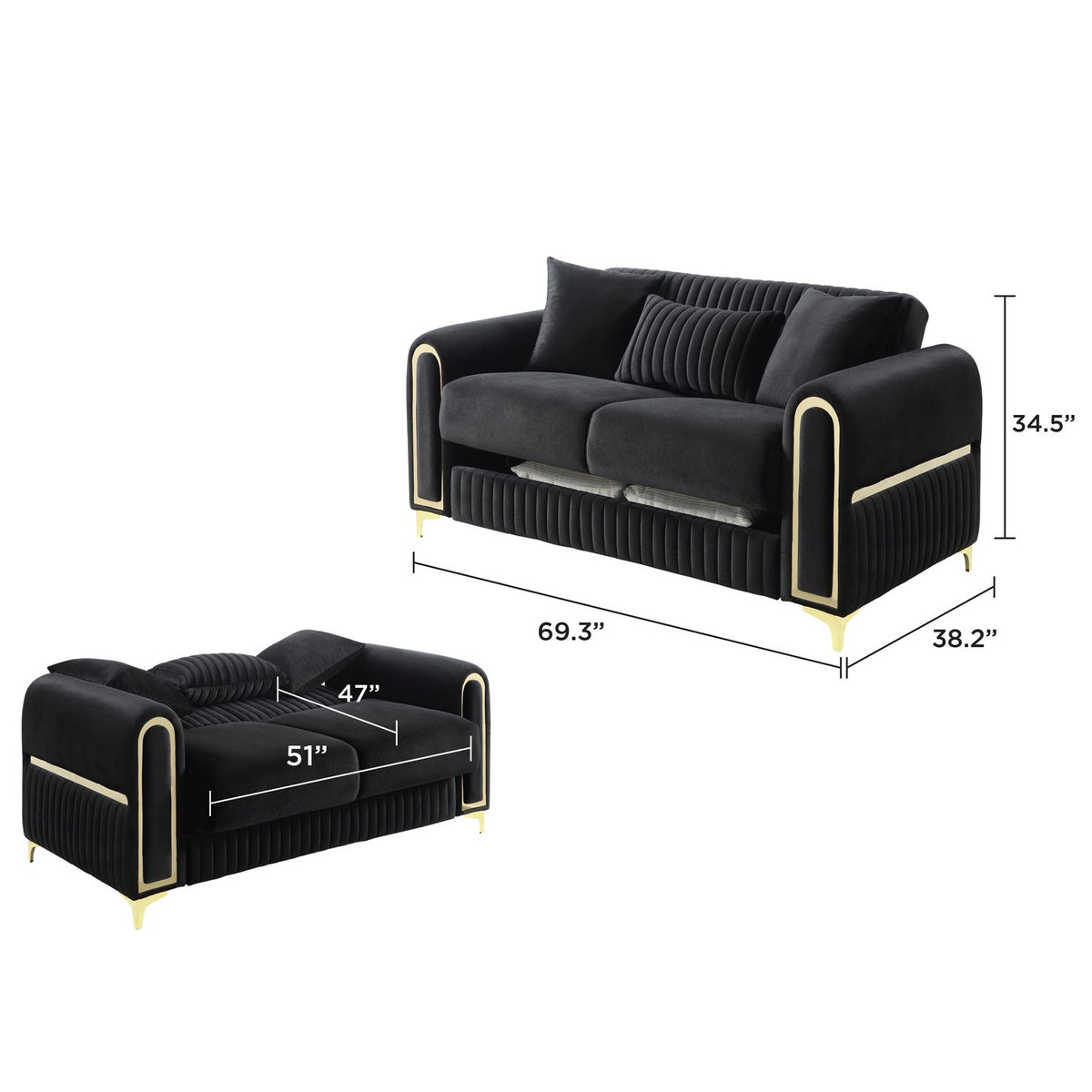 Ruby - Sofa Set
