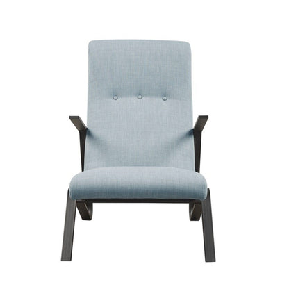 Manhattan - Accent Chair With High Back Support - Light Blue