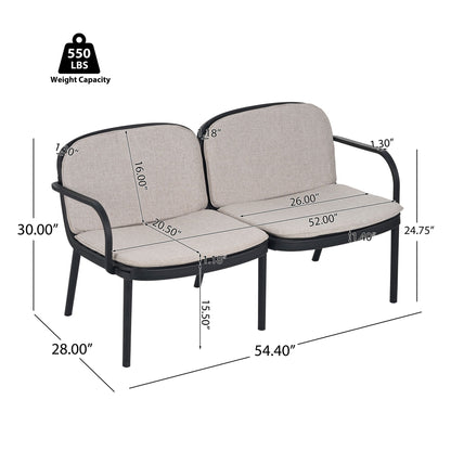 Luna - Outdoor Patio Loveseat