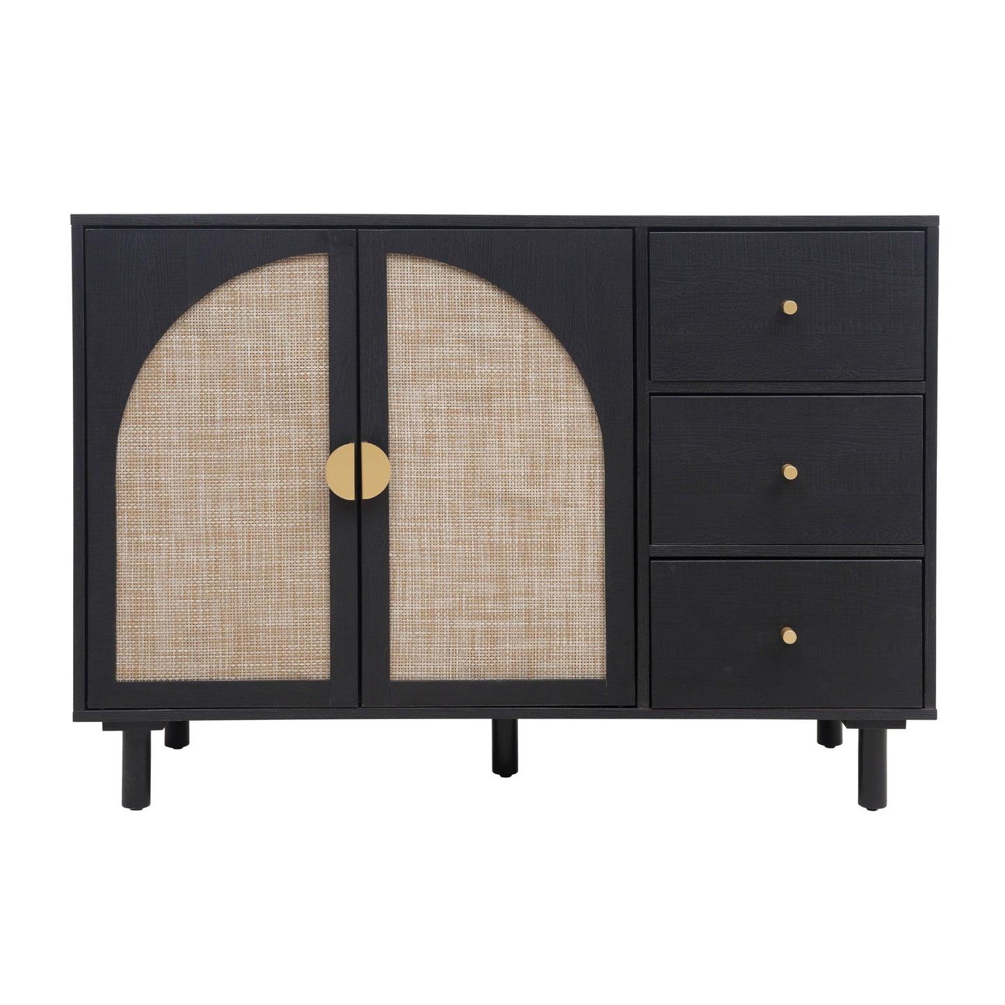 2 Door 3 Drawer Cabinet, Adjustable Storage System