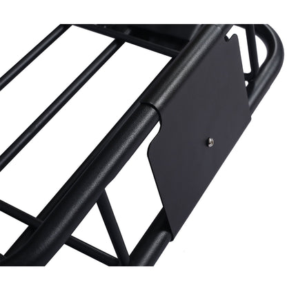 Motoring Rooftop Cargo Carrier Basket Steel, Universal Fit Roof Rack