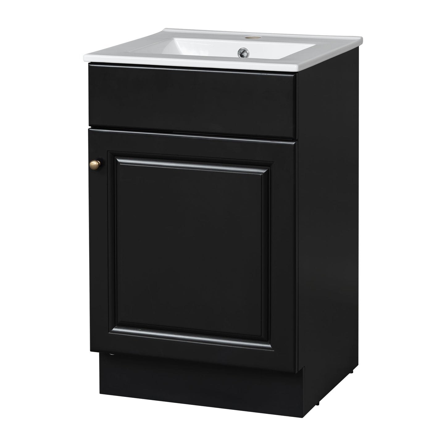 Bathroom Vanity With Sink, Cabinet With Adjustable Shelf