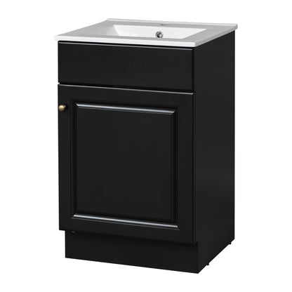 Bathroom Vanity With Sink, Cabinet With Adjustable Shelf