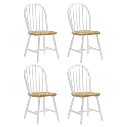 Spindle - Back Side Chairs (Set of 4) - Natural