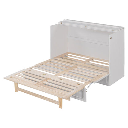 Murphy Bed With Large Drawers And Stylish Design