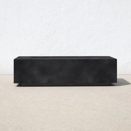 Modern Concrete Design Propane Outdoor Fire Pit Table