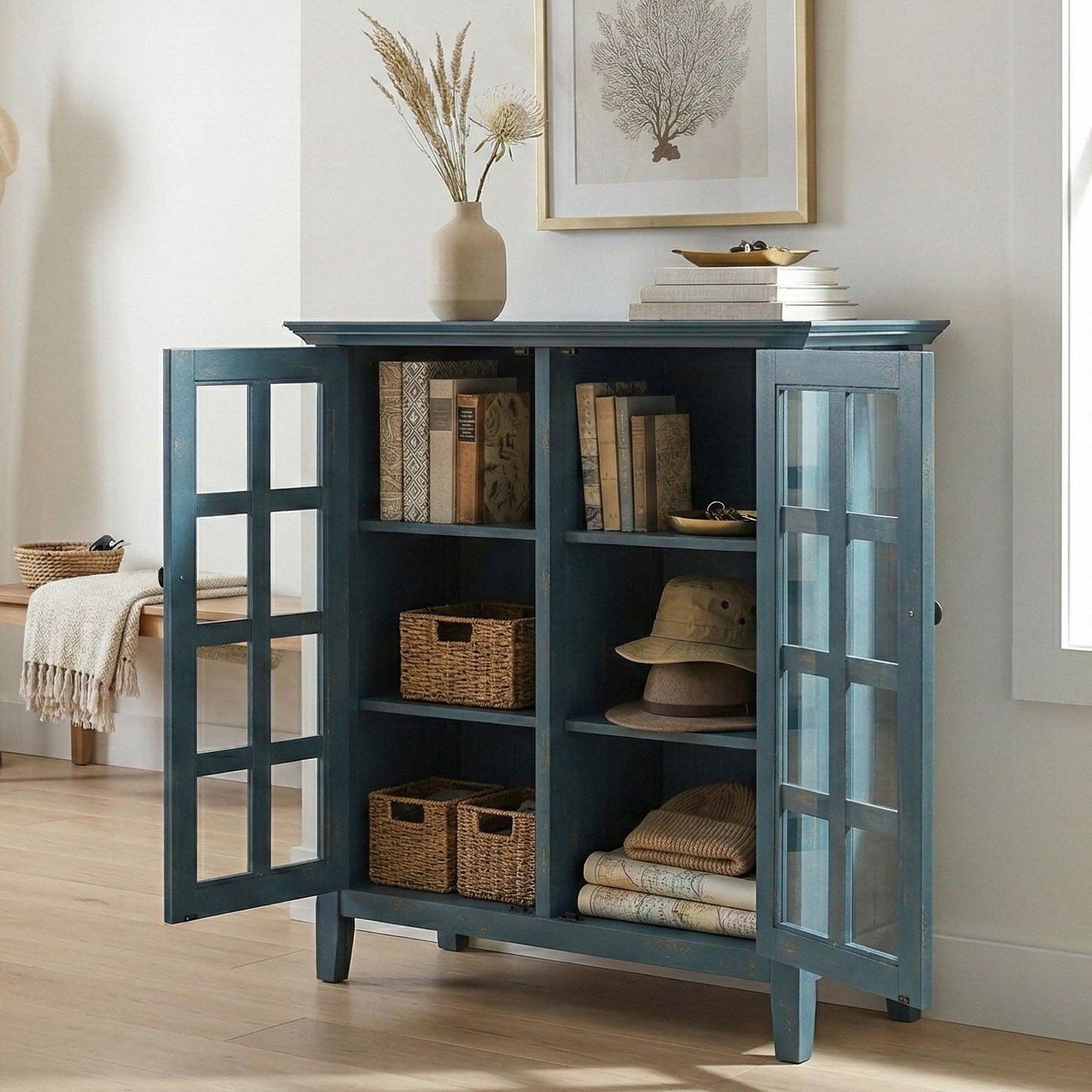 Acadian - Medium Storage Cabinet, Handcrafted