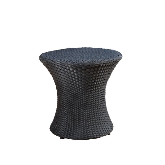 Thrive - Hourglass Rattan Table With No Glass Top