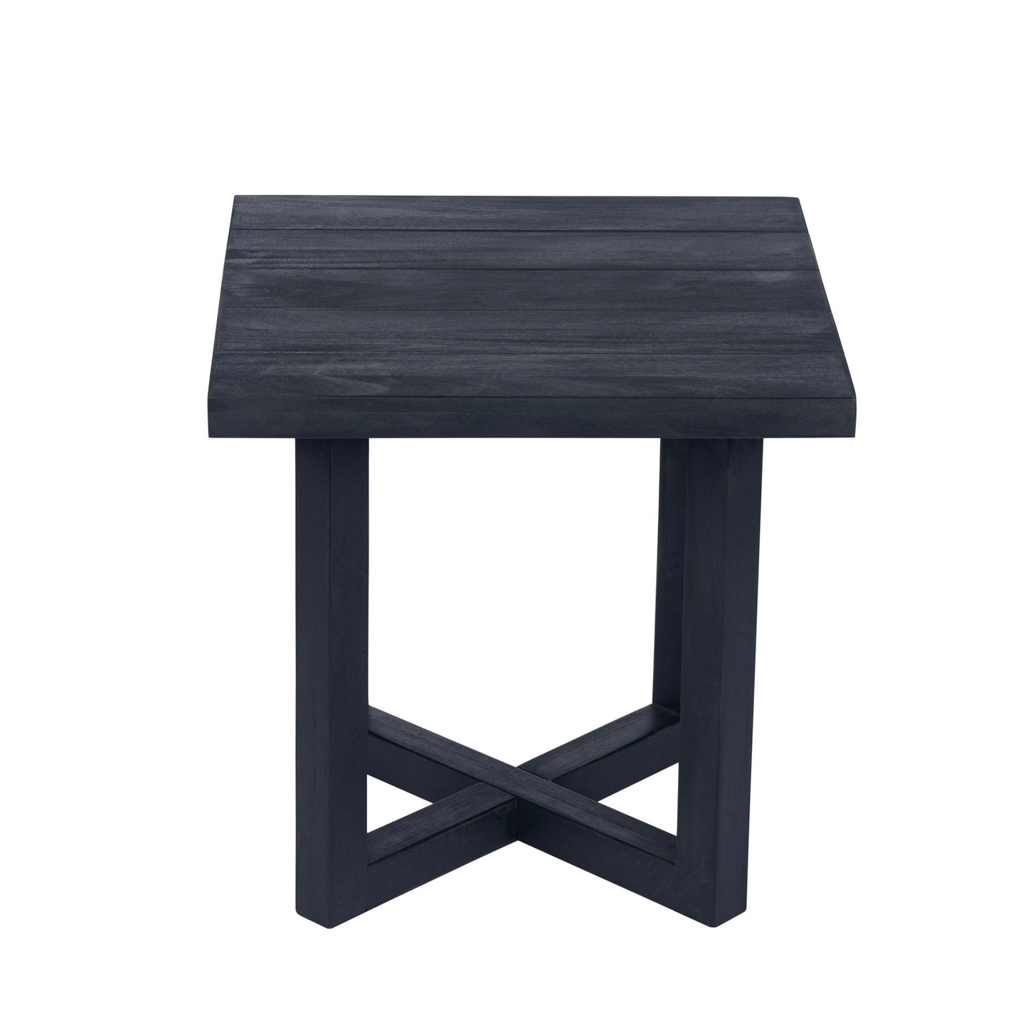 Ella - Square Side Table With Cross Stretcher Base