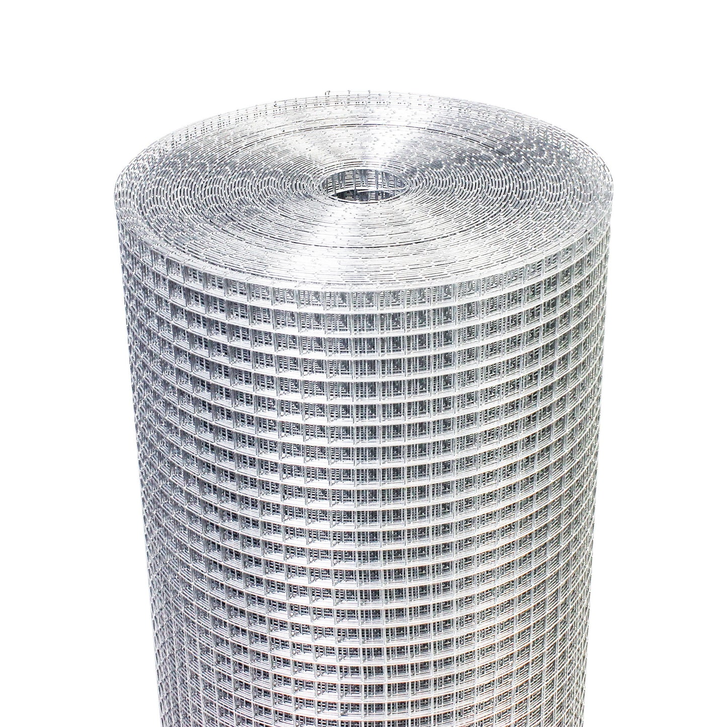 Galvanized Hardware Cloth, Gauge Metal Wire Fencing Roll For Garden And Animal Protection - Silver
