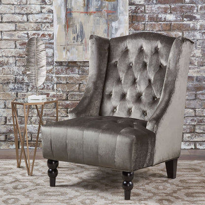 Toddman - Hi - Back Club Chair With Elegant Design