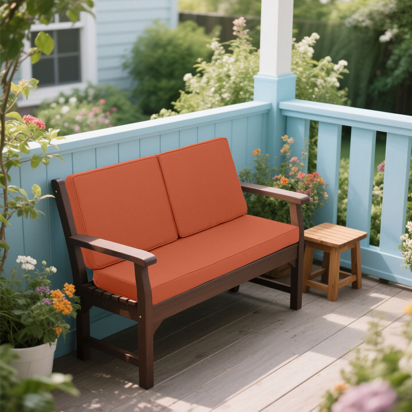 Deep Seat Waterproof Replacement Patio Chair Cushions For Patio Furniture