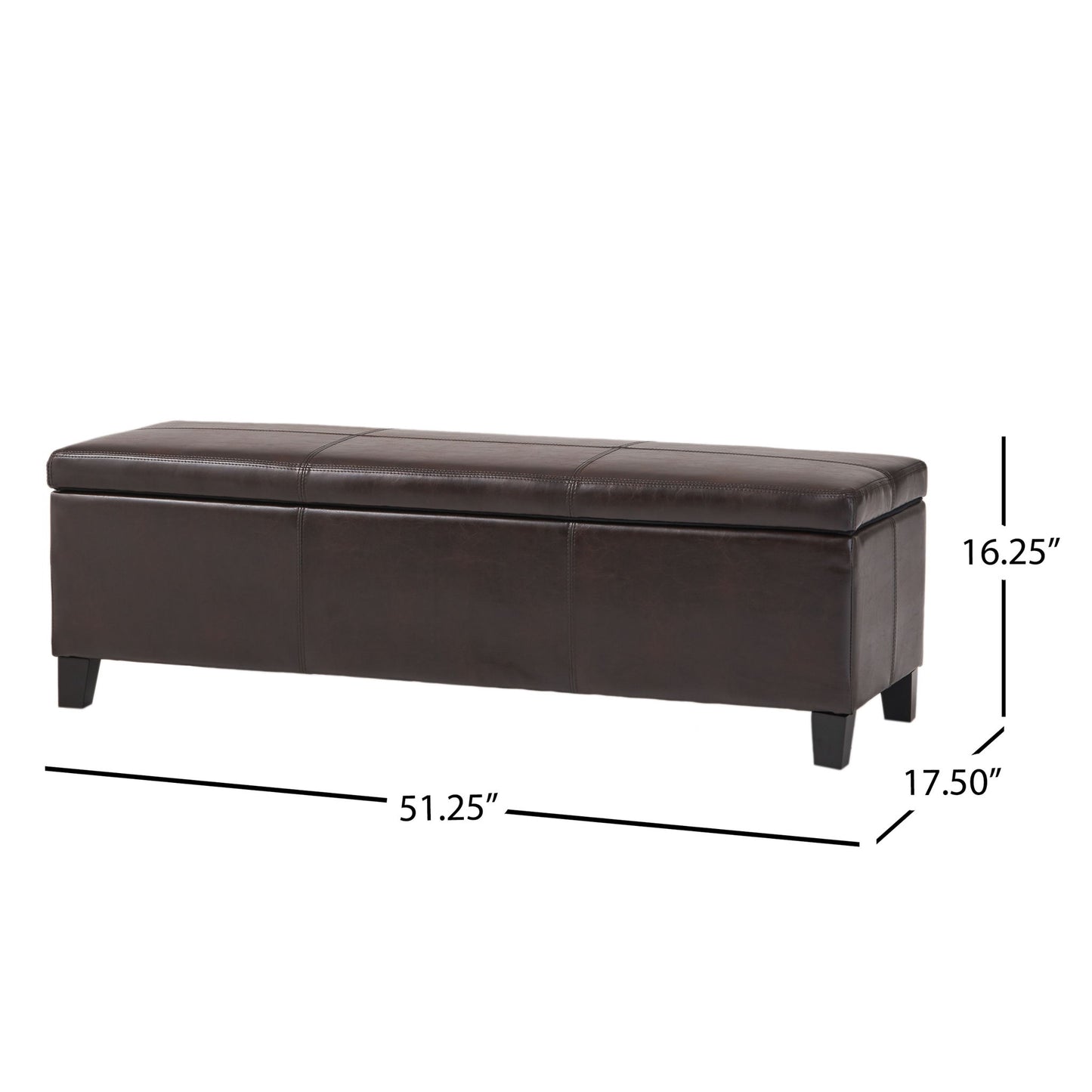 Glouster - Contemporary Storage Ottoman