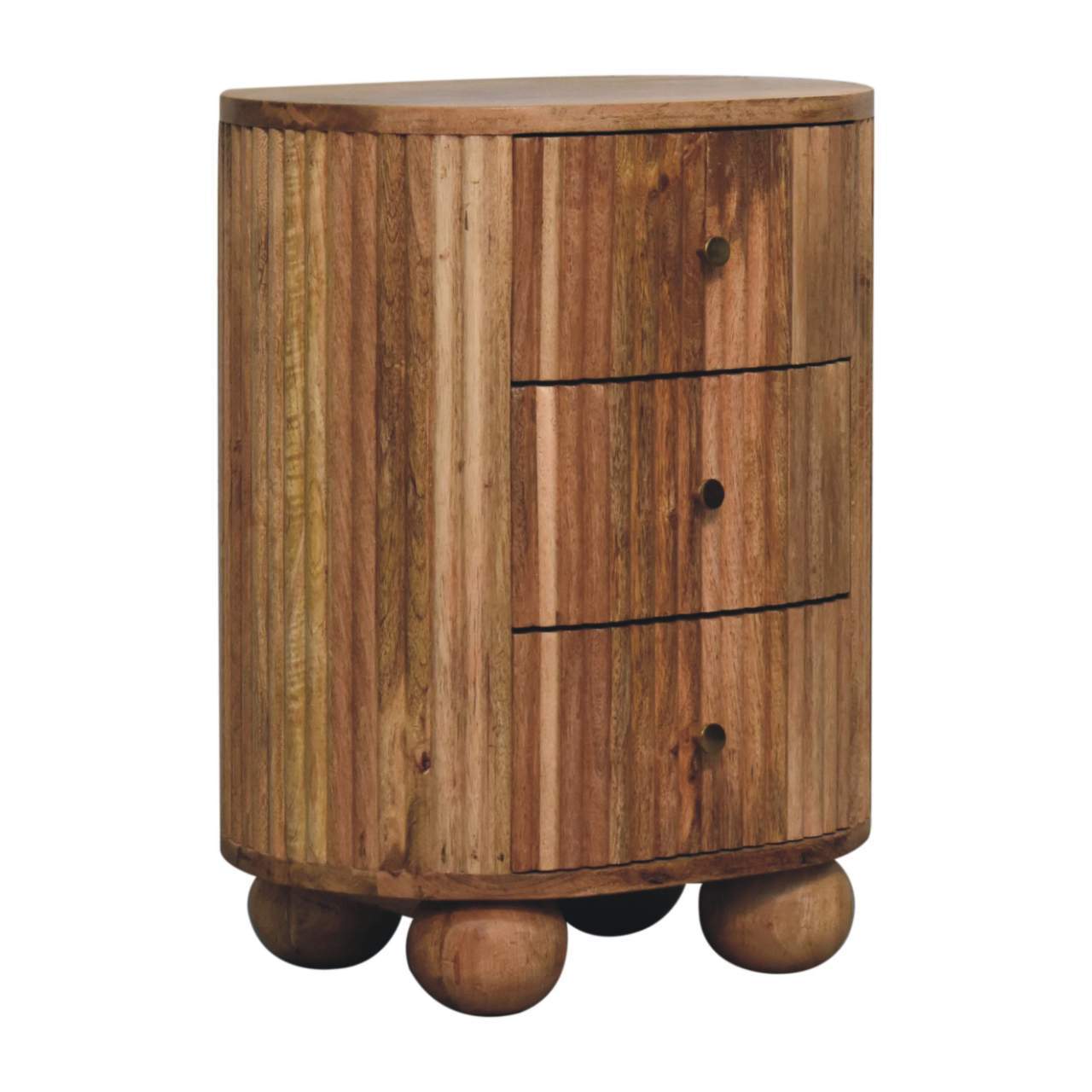 Soba - Ball Drawer Bedside Table
