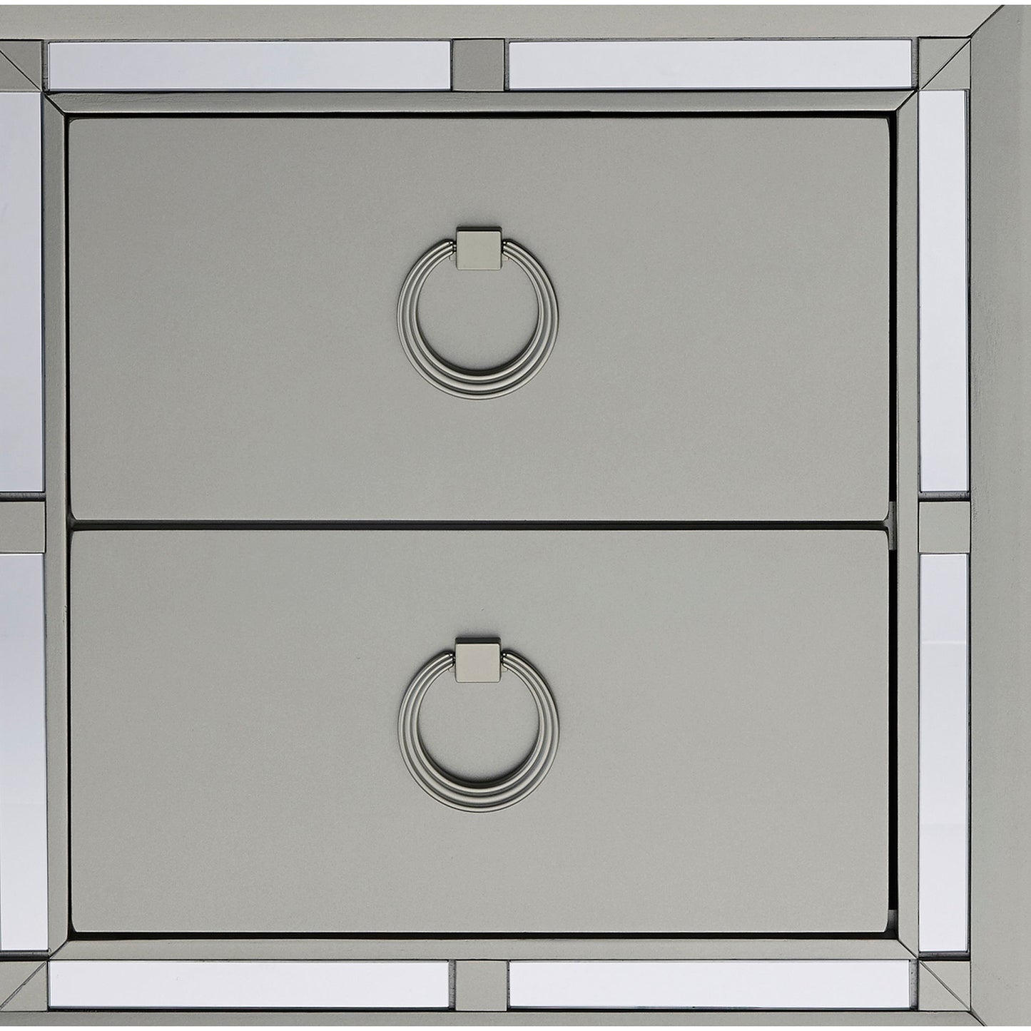 Chloe - Nightstand - Gemstone Silver