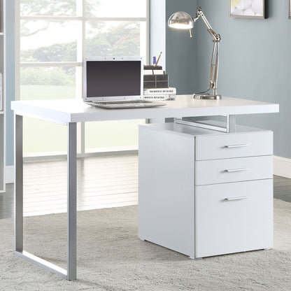 Modern Reversible 3 Drawer Office Computer Desk