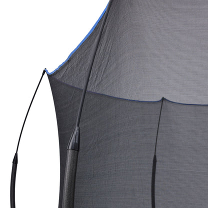 10 Ft Trampoline Inner Safety Net Elastic Ropes Version - Blue