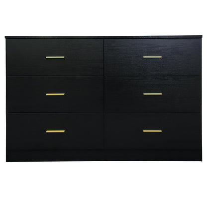 Modern Drawer Dresser For Bedroom, Ample Storage Wide Chest Of Drawers