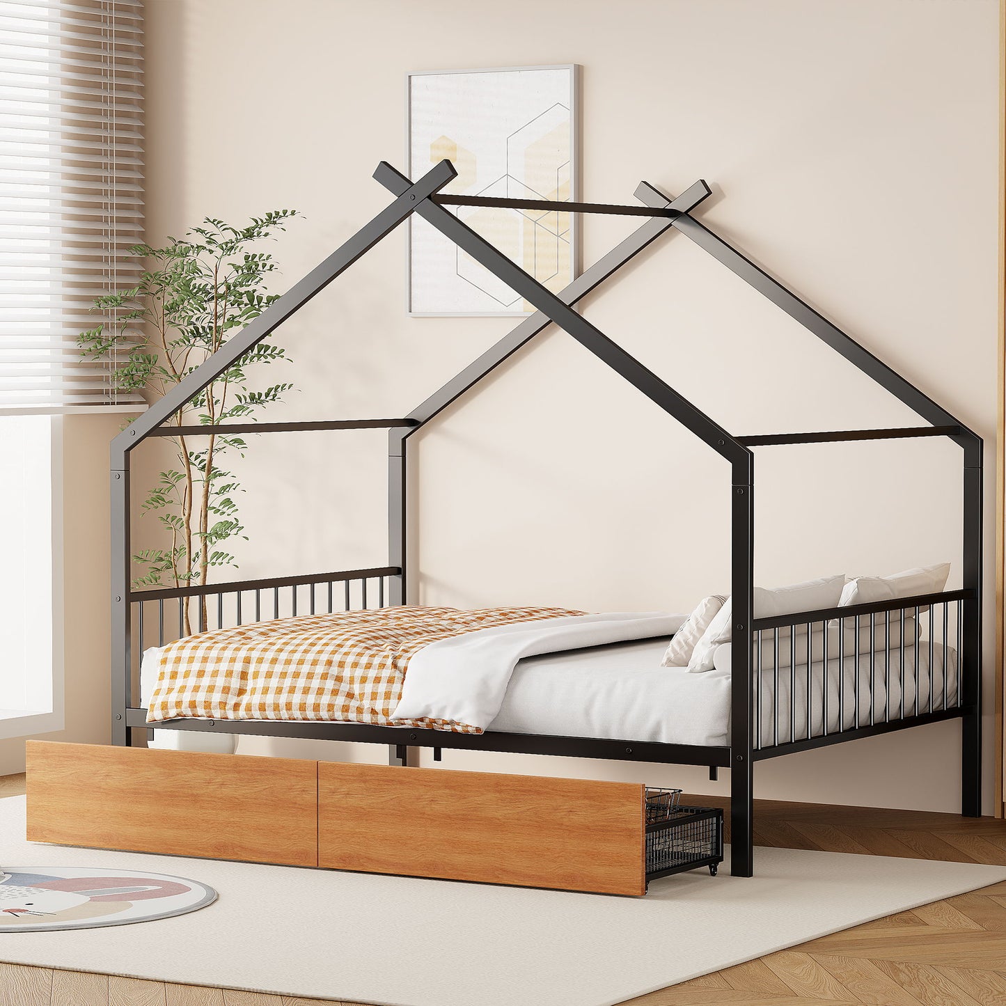 Adorable House Design Bed