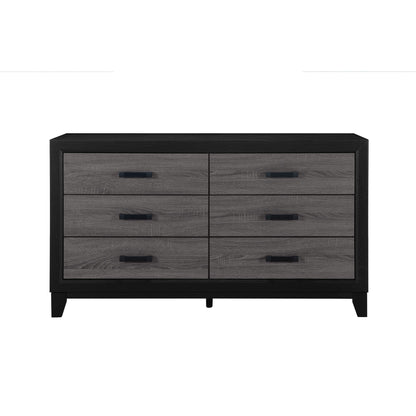 Soluto - Dresser - Gray / Black