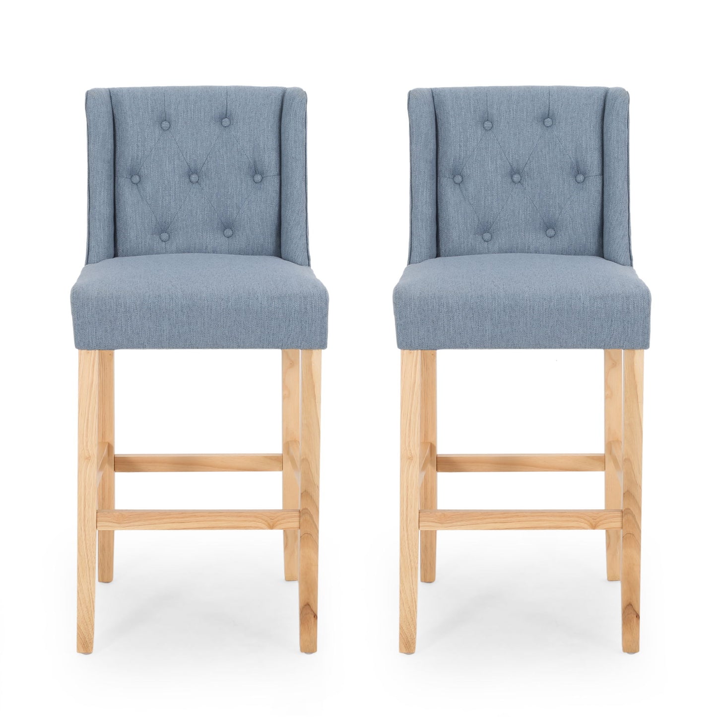 Ethereon - Tufted Counter Stool (Set of 2)