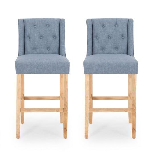 Ethereon - Tufted Counter Stool (Set of 2)