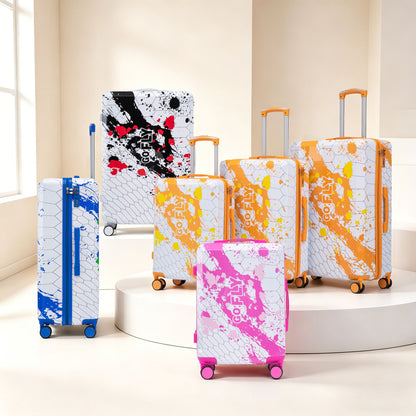 3 Piece With Combination Lock And Silent Wheels