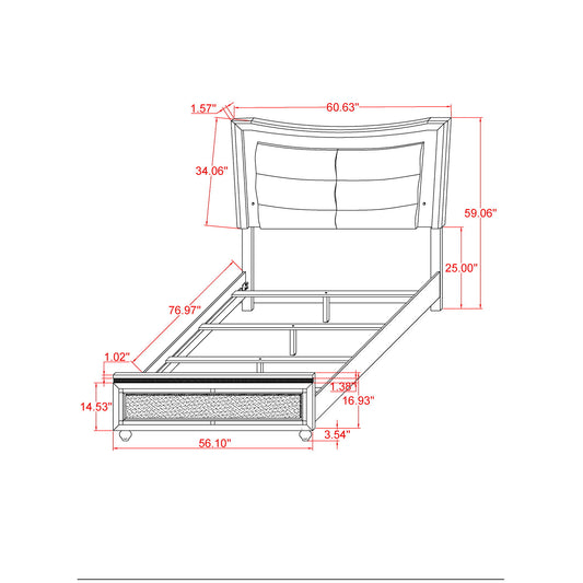Maloise - 5 Piece Bedroom Set