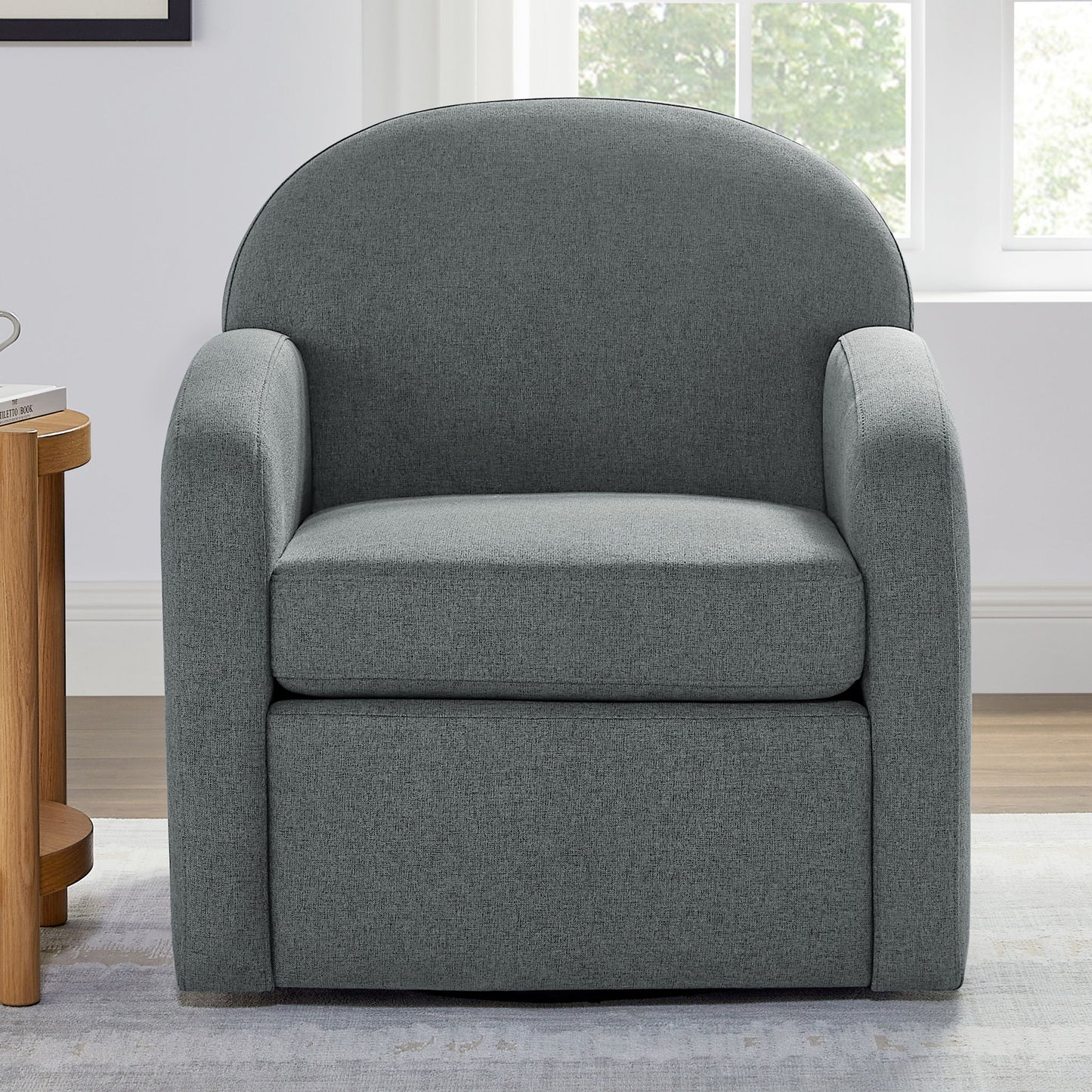 Eddie - Modern Swivel Chair With 360 Degree Functionality
