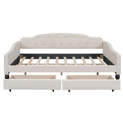 Upholstered Tufted Daybed
