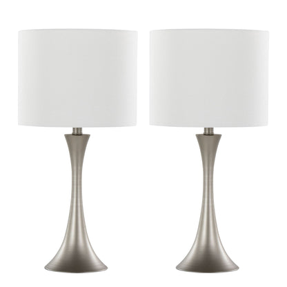 Lenuxe - Contemporary & Modern Design Table Lamp (Set of 2)