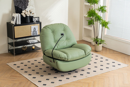 Power Recliner Swivel Glider USB Charger With Bluetooth Music Player, Sleep, Working, Game And Leisure