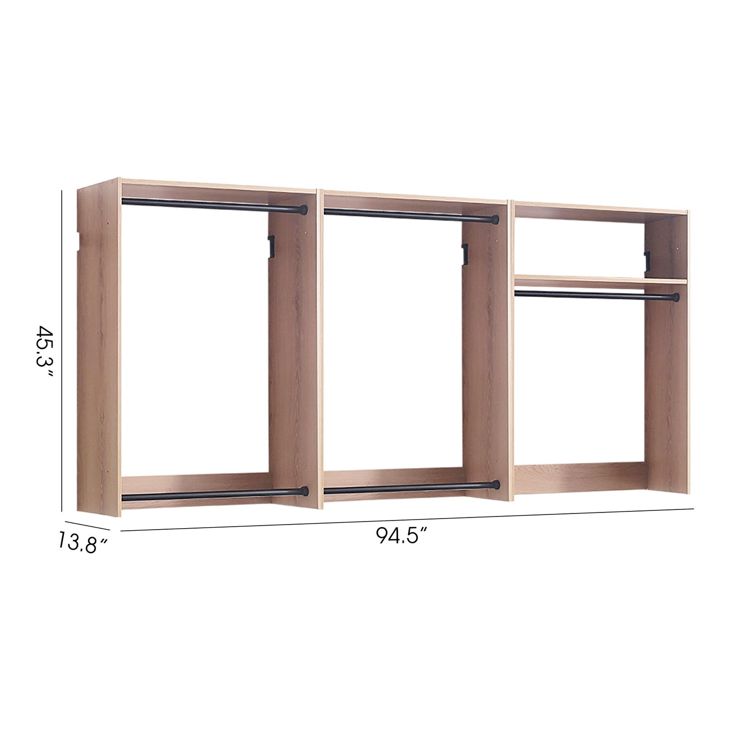 Devi - Wall Mounted Closet System & Modular Units