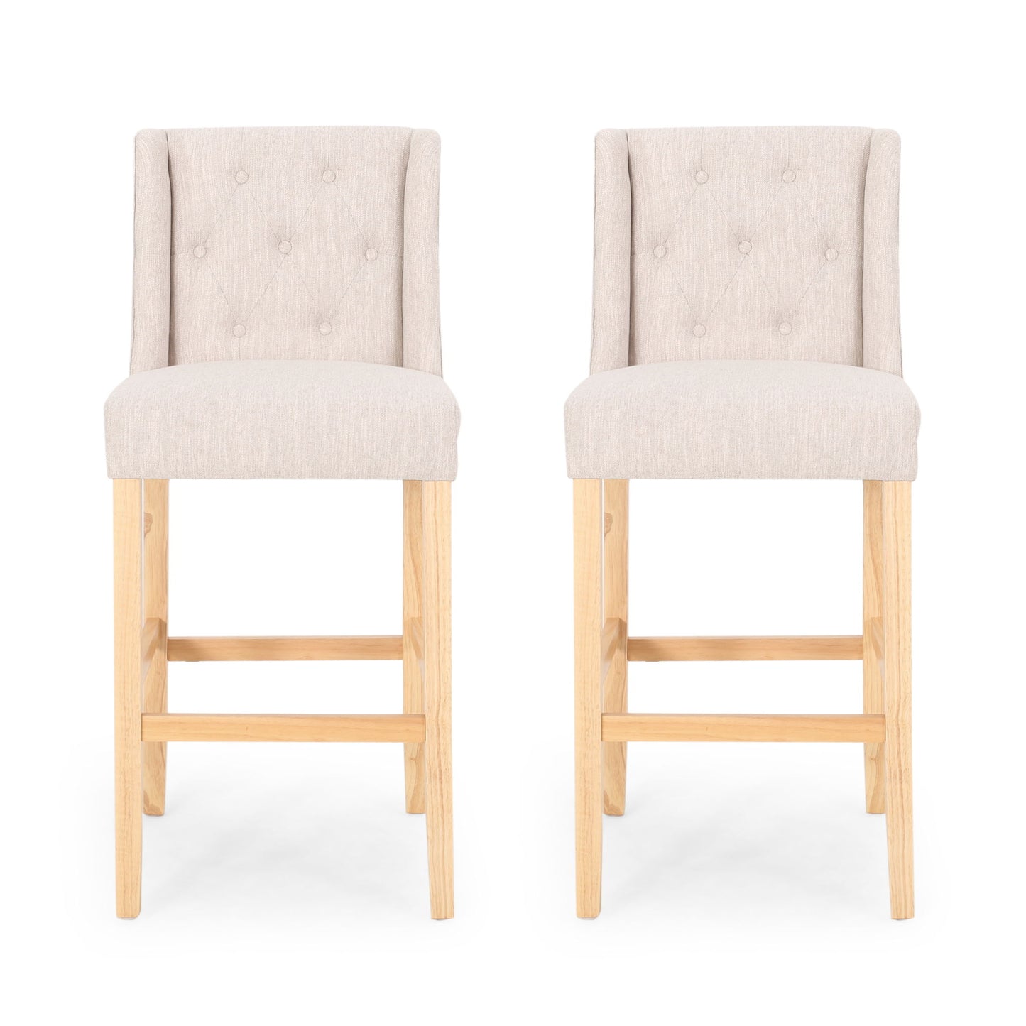 Ethereon - Tufted Counter Stool (Set of 2)