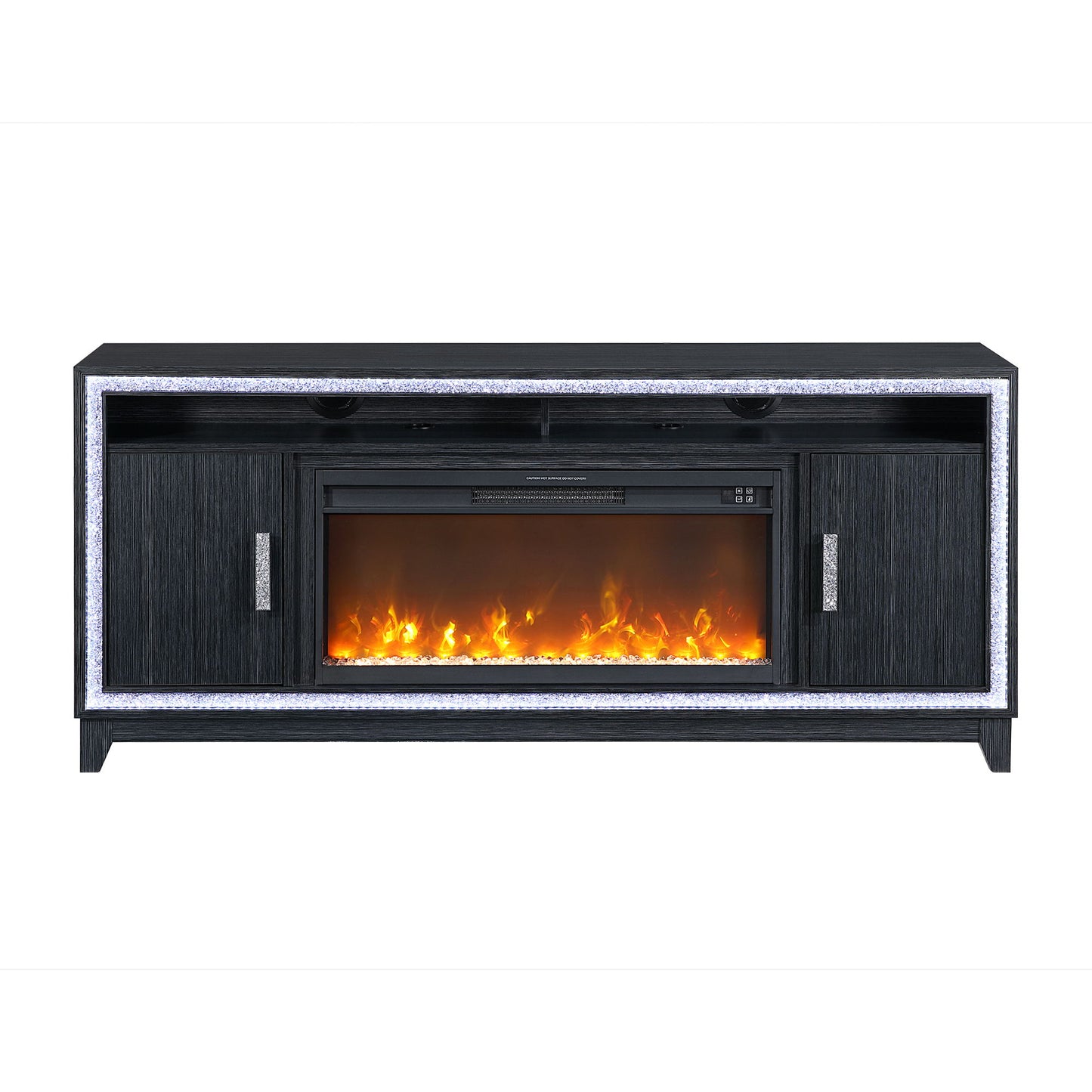 Almera - Fireplace With Adjustable Temperature And LED Options