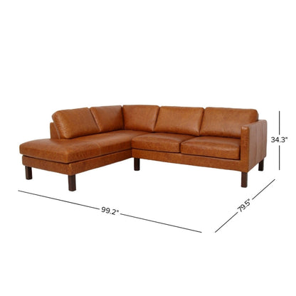 Juno - Waxy Sectional Sofa