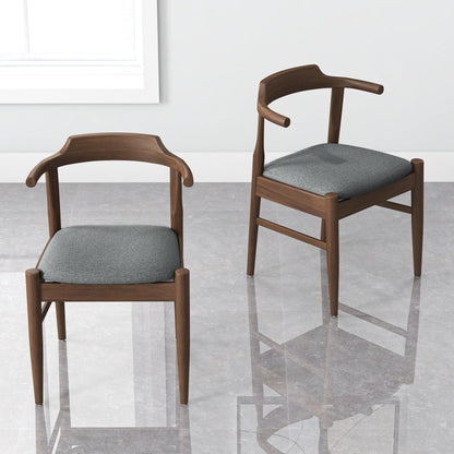Dakota - Mid-Century Modern Velvet Dining Chair (Set of 2)