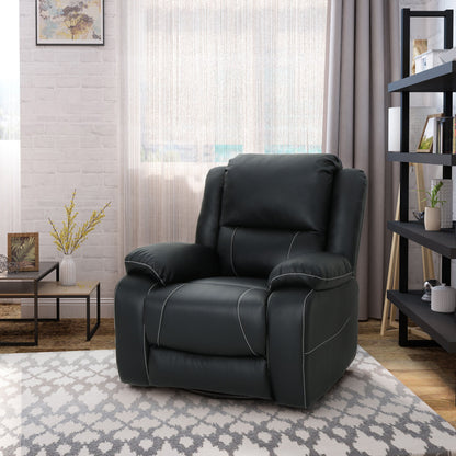 Stylish Wide Manual Swivel Standard Recliner