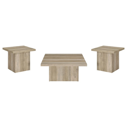 Eldridge - Coffee Table Set With Square Tops