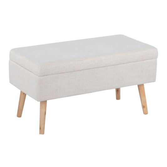 Versatile Storage Contemporary Bench