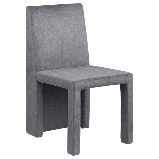 Santa Cruz - Upholstered Dining Side Chair (Set of 2) - Gray