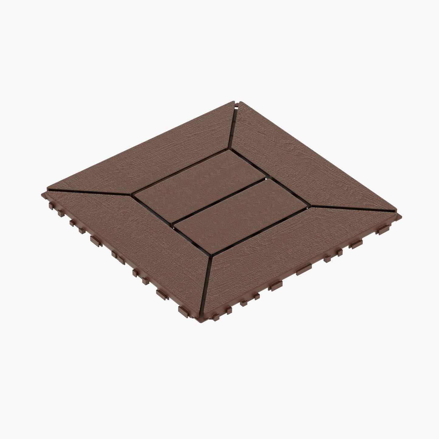 New Style Patio Diy Module Interlocking Decking Tiles, Floor Outdoor And Indoor, Easy And Quick Installation