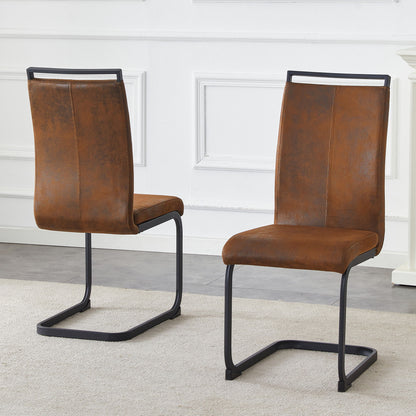 Dining Chairs With Ergonomic Backrest
