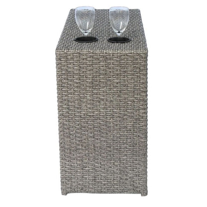 Comfortable Modern Patio Rattan Sectional Set With Cushions