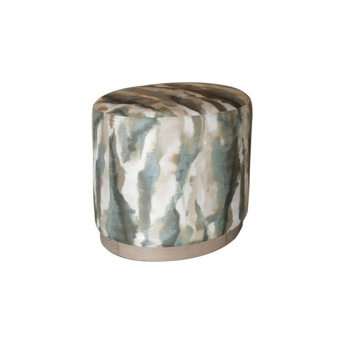 Oval Accent Ottoman - Multi